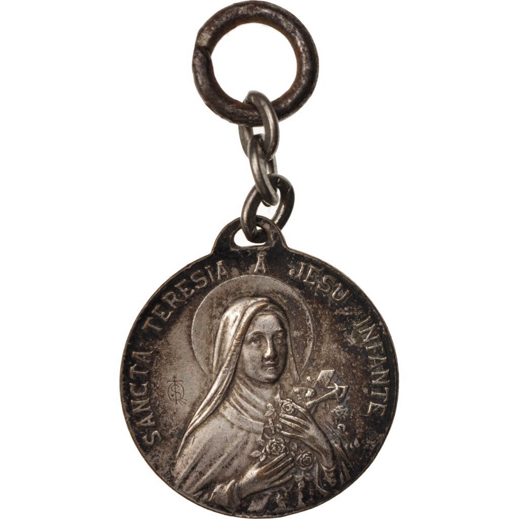 Frankreich, Medal, Saint Theresa and Saint Christophe, Religions & beliefs, SS