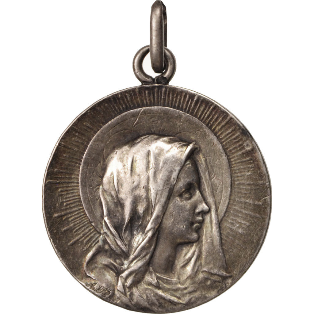 France, Medal, The Virgin, Religions & beliefs, AU(50-53), Silver