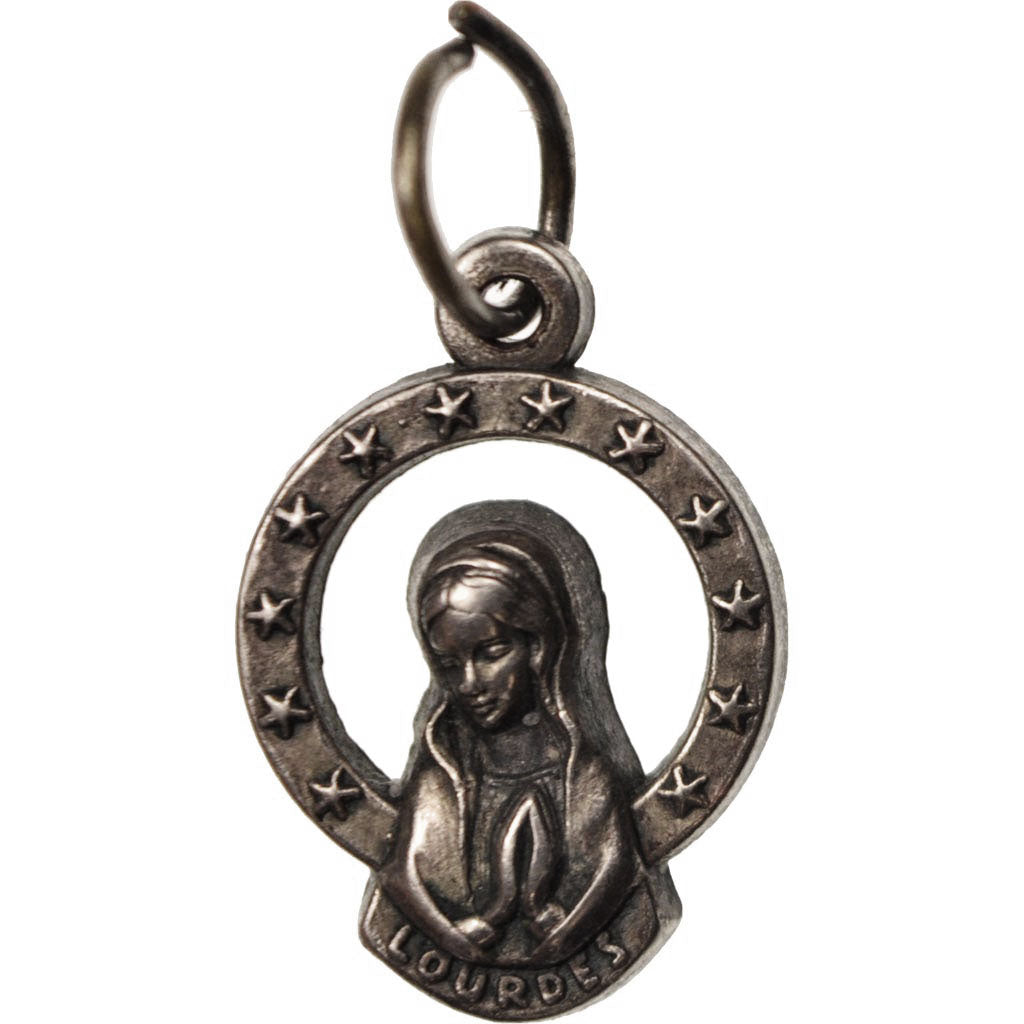 Frankreich, Medal, The Virgin, Lourdes, Religions & beliefs, VZ, Silvered bronze