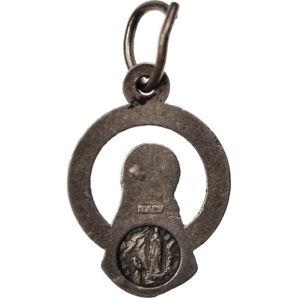 Frankreich, Medal, The Virgin, Lourdes, Religions & beliefs, VZ, Silvered bronze