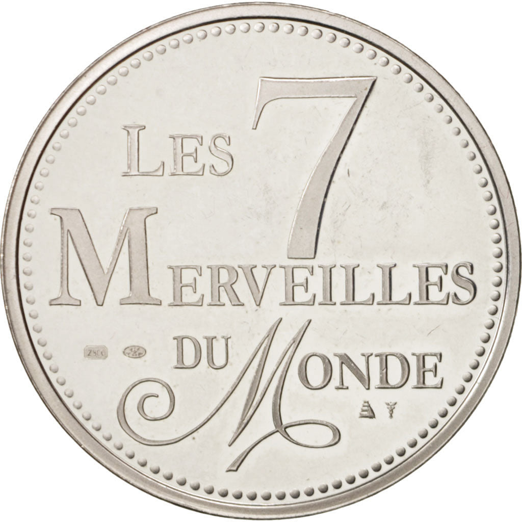 Frankrijk, Medal, Merveilles du monde, Colosse de Rhodes, Arts & Culture, UNC-