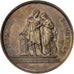 France, Medal, Wedding medal, Religions & beliefs, 1880, Petit, SUP, Argent