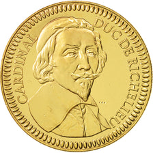 France, Medal, Cardinal de Richelieu, History, MS(63), Cupro-nickel