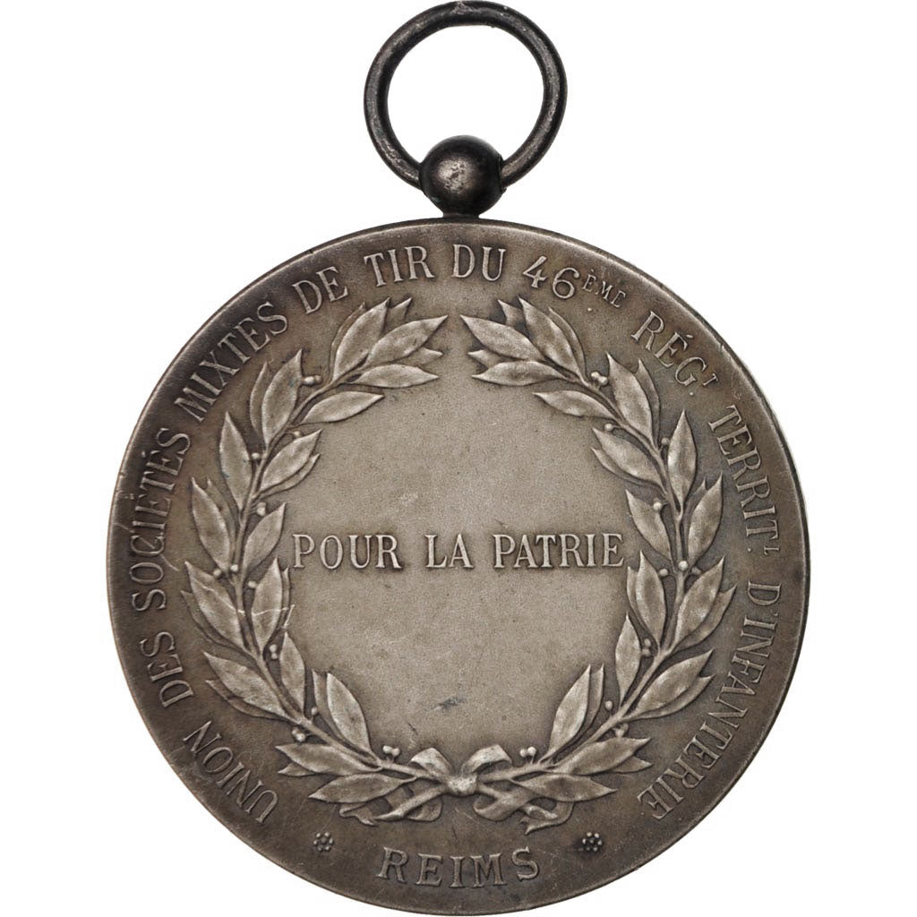 Frankreich, Medal, Union ds sociétés mistes de tir du 46eme Régiment