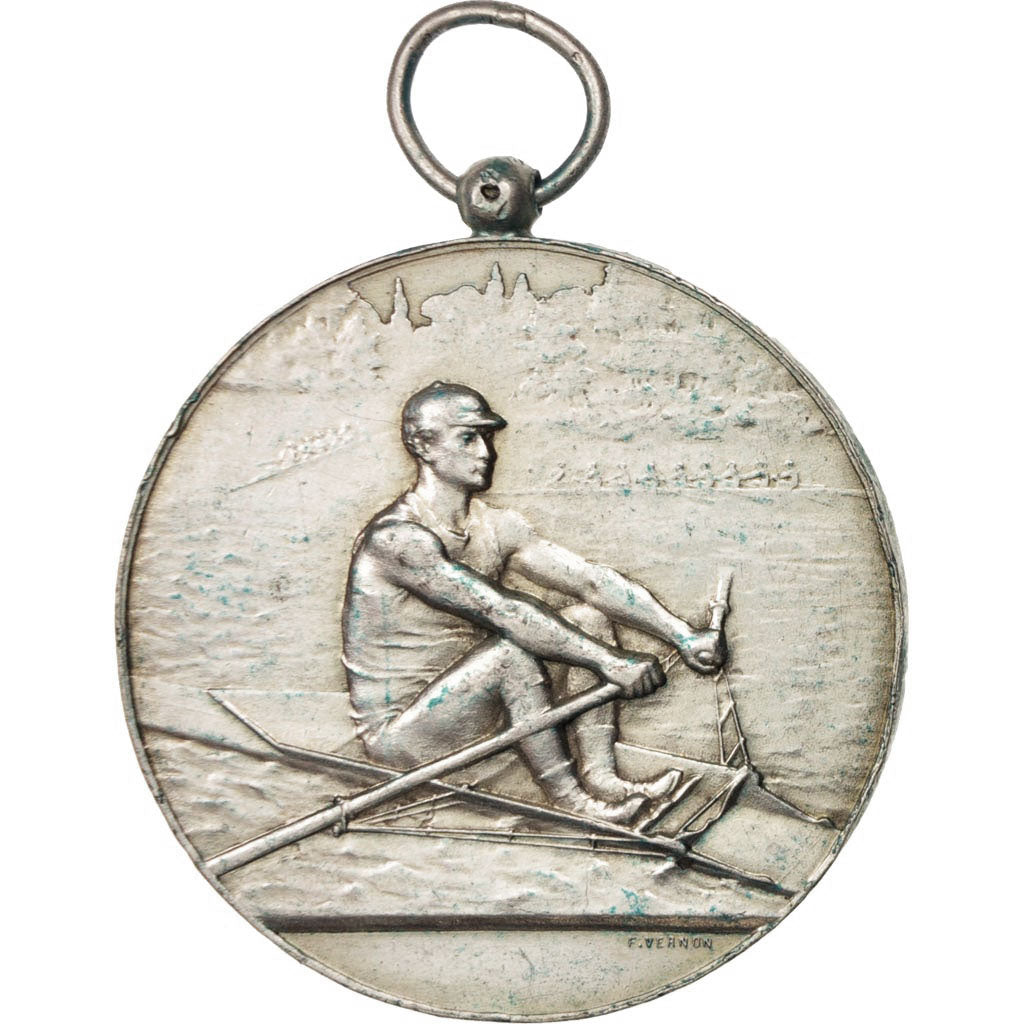 Frankreich, Medal, Cercle Nautique de Croisset, Régate en 1889, Sports &