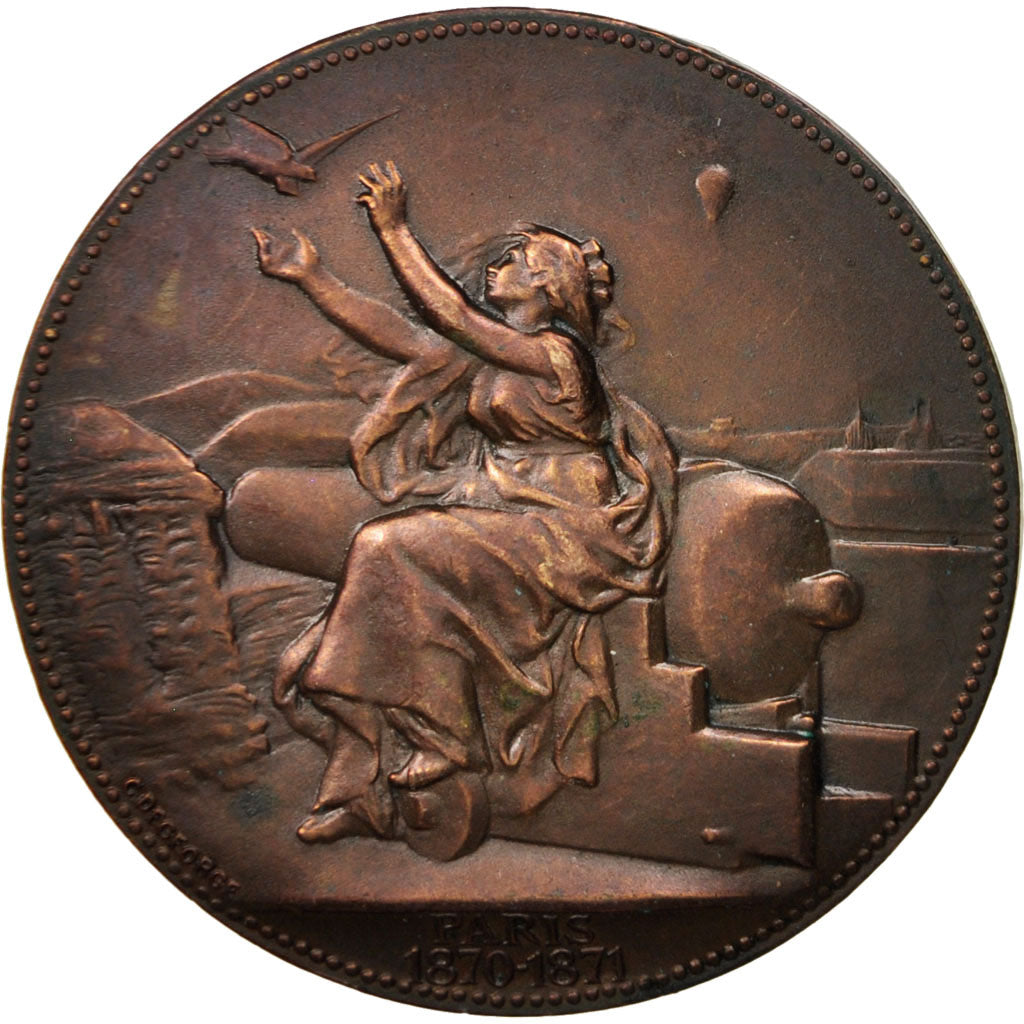 Francia, Medal, Ministère de la Guerre, Concours de l'État, Politics, Society