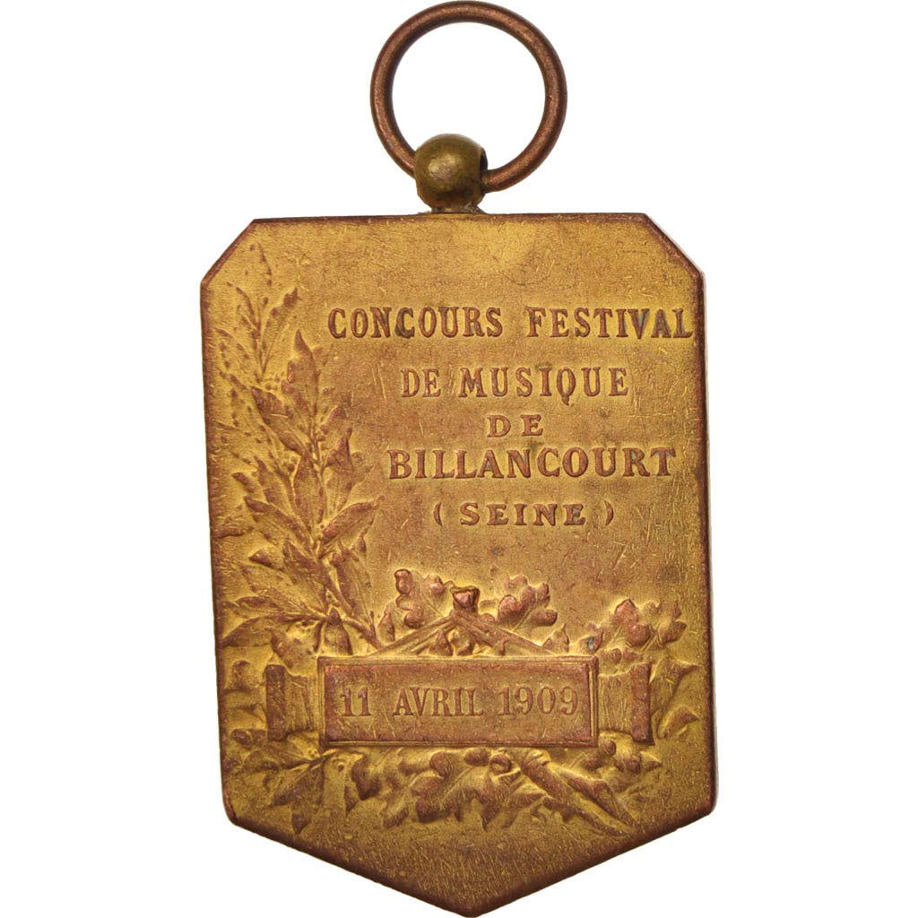 Francia, Medal, Société des Fêtes Sèvriennes, Fédération Orphéonique