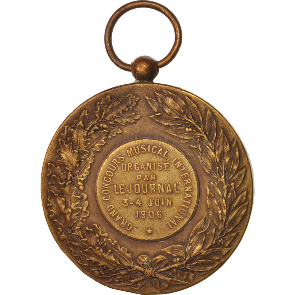 Francia, Medal, Grand concours musical international organisé par Le Journal
