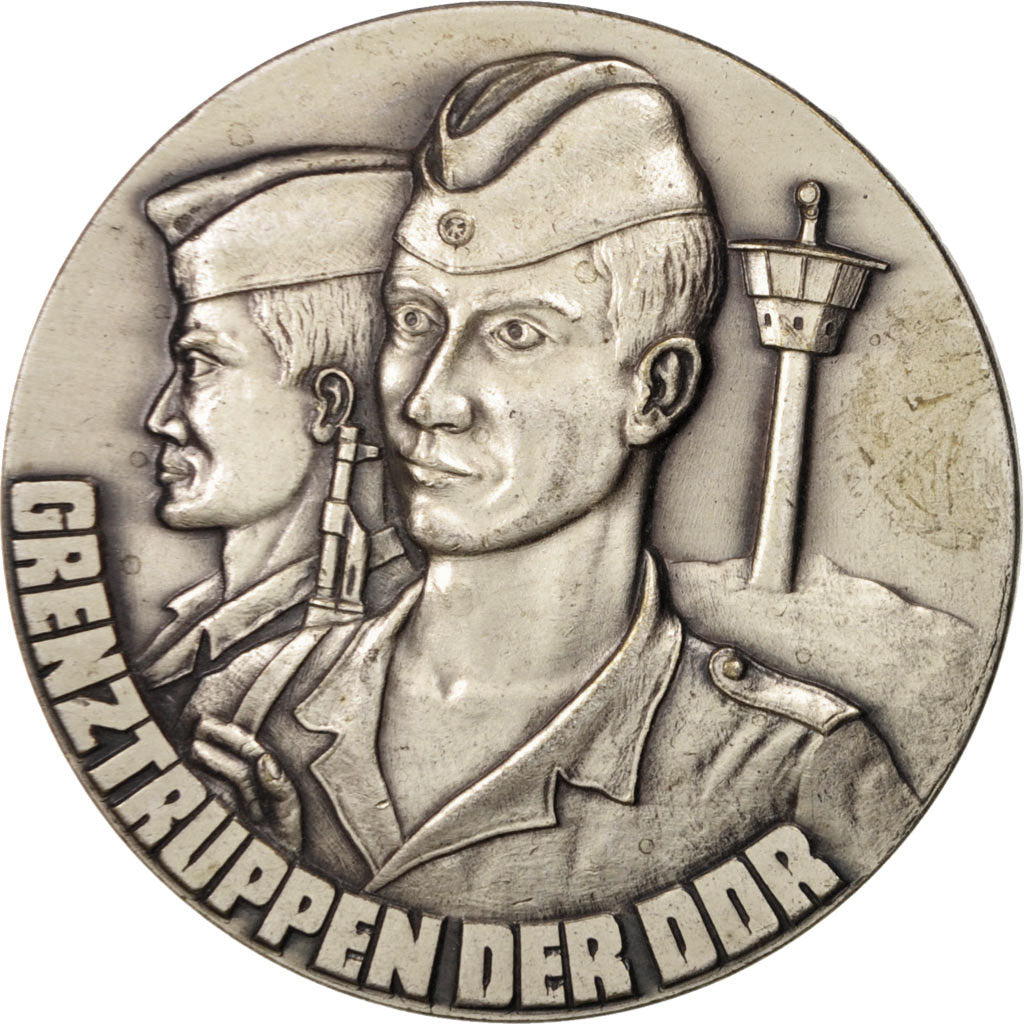 Germania, Medal, Grenztruppen der DDR, History, SPL, Bronzo argentato