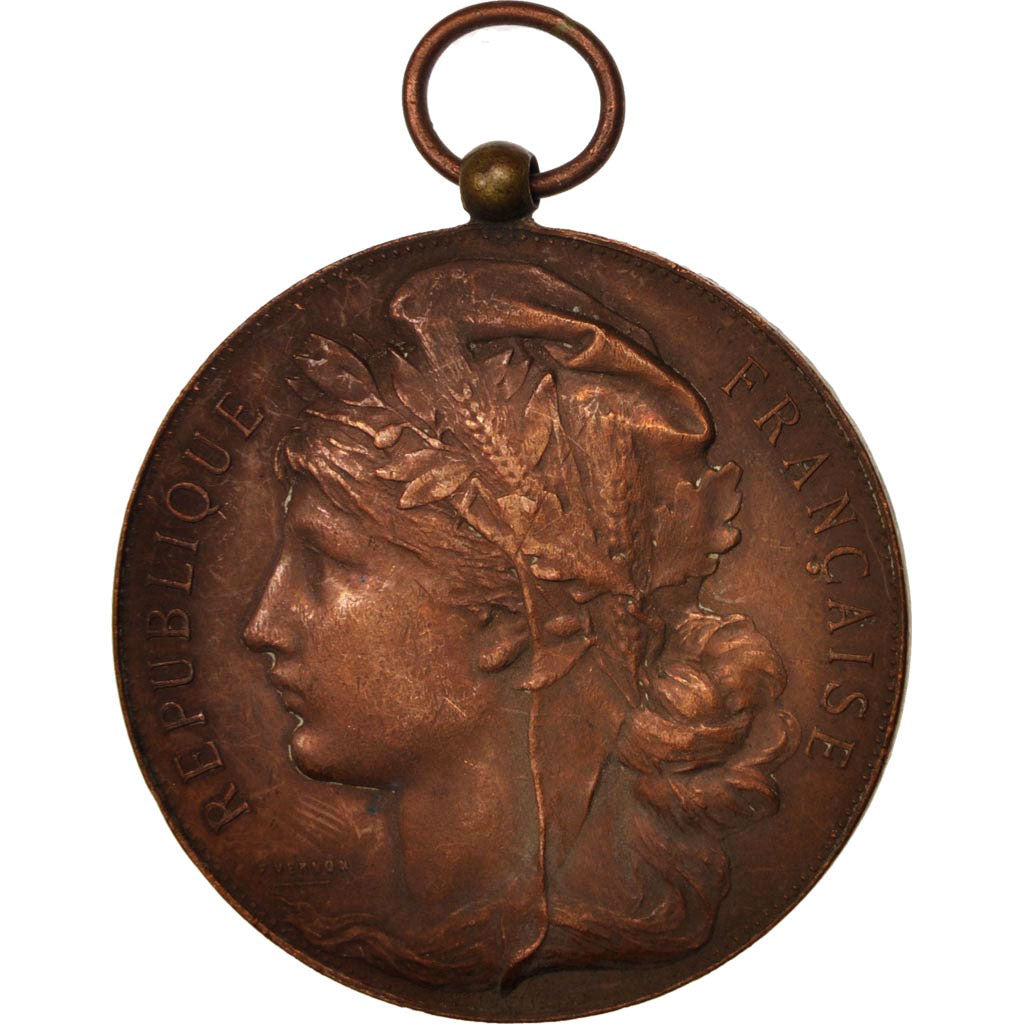 France, Medal, République Française, Politics, Society, War, Vernon