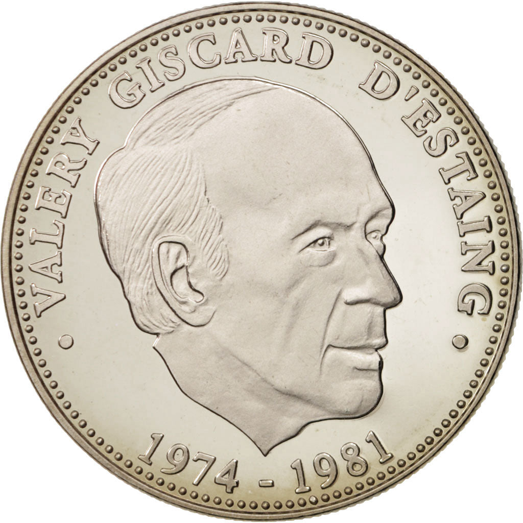 Frankrijk, Medal, Valéry Giscard d'Estaing, French Fifth Republic, History