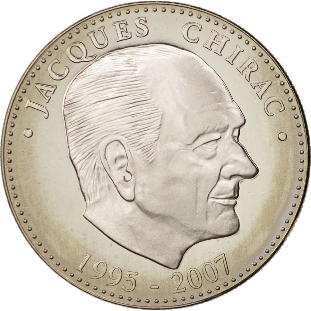 Francia, Medal, Jacques Chirac, French Fifth Republic, History, XXth Century