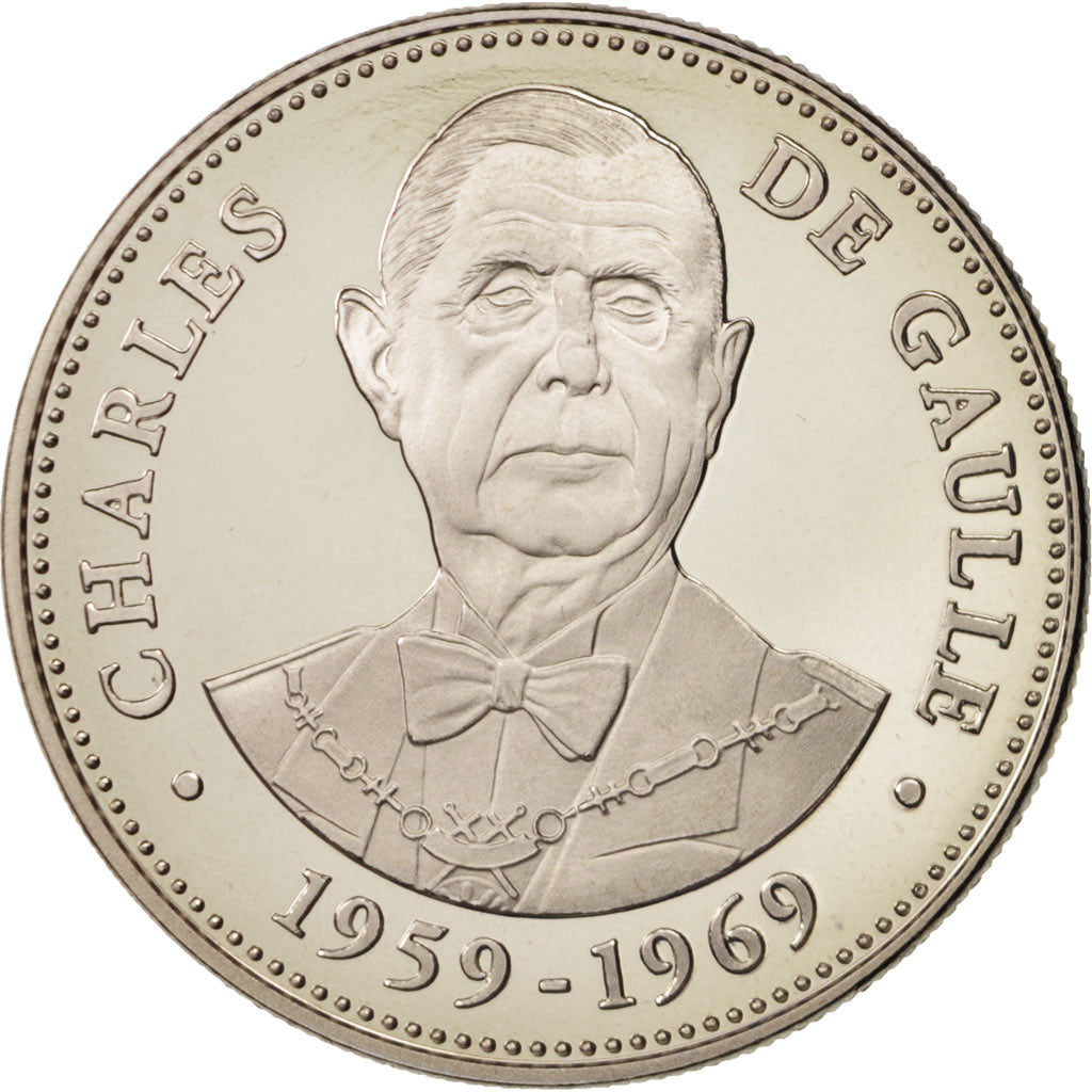 Frankrijk, Medal, Les Présidents de la République, Charles De Gaulle, French