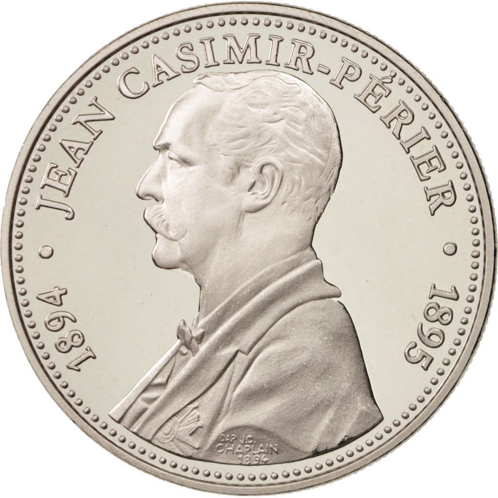 Francia, Medal, Les Présidents de la République, Jean Casimir-Périer, French