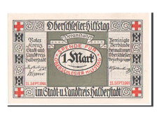 Germany, Halberstadt, 1 Mark, 1921, UNC(65-70), Mehl #503.1a