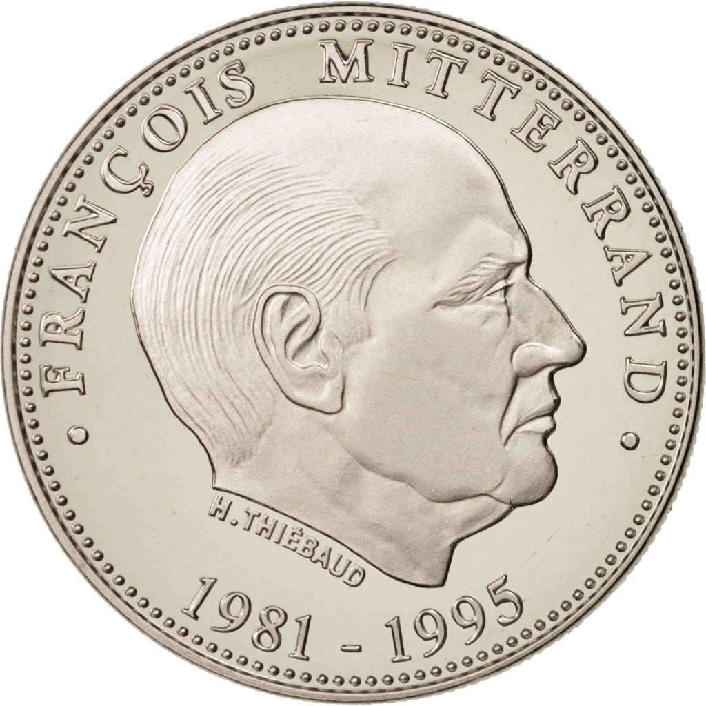 Frankreich, Medal, Les Présidents de la République, François Mitterrand