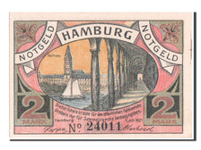 Biljet, Duitsland, Hamburg, 2 Mark, 1921, SPL+, Mehl:519.1