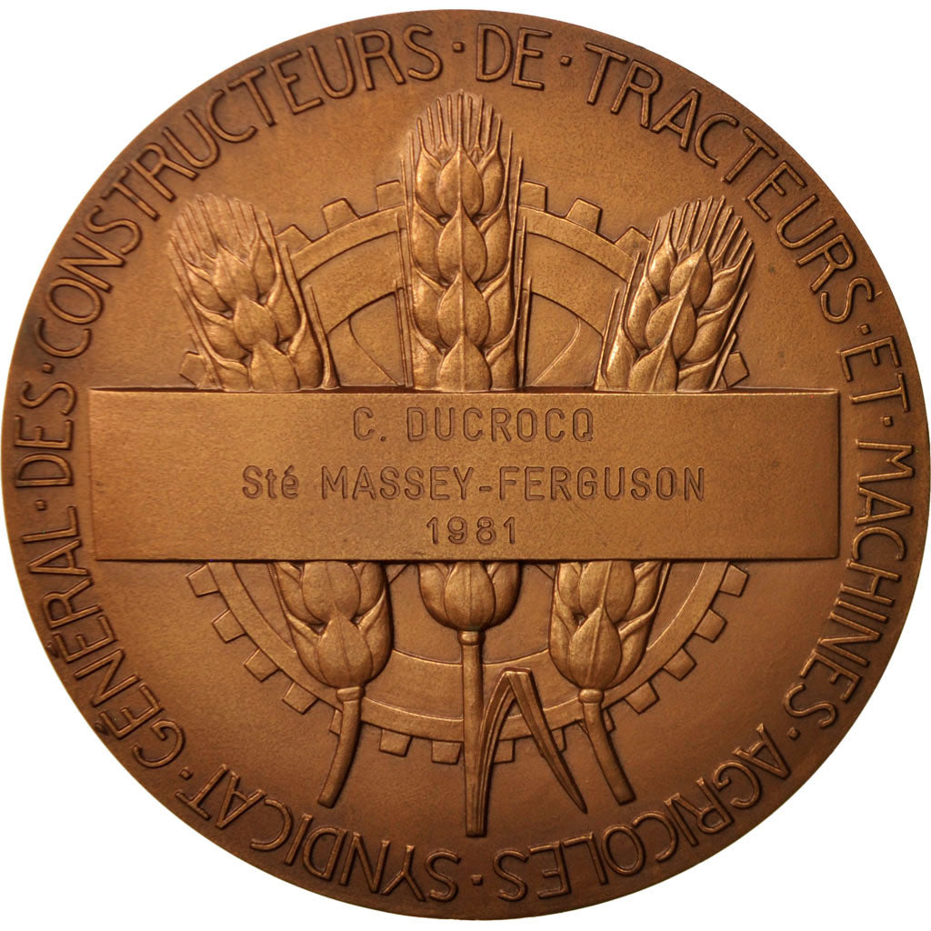 Francia, Medal, Syndicat général des constructeurs de tracteurs et machines