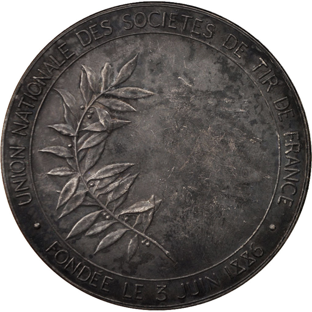 Francia, Medal, Union des Sociétés de Tir de France, Sports & leisure, XXth