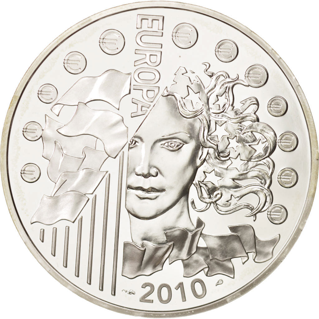 Coin, France, 10 Euro, 2010, MS(65-70), Silver, KM:1681