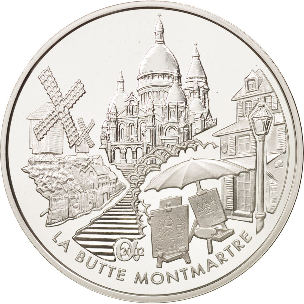 Coin, France, 1-1/2 Euro, 2002, MS(65-70), Silver, KM:1307