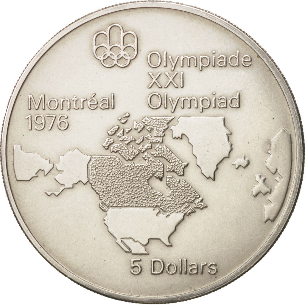 Coin, Canada, Elizabeth II, 5 Dollars, 1973, Royal Canadian Mint, Ottawa