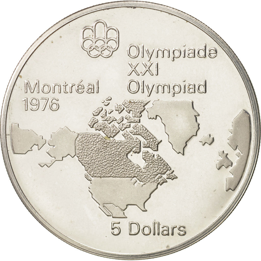 Coin, Canada, Elizabeth II, 5 Dollars, 1973, Royal Canadian Mint, Ottawa