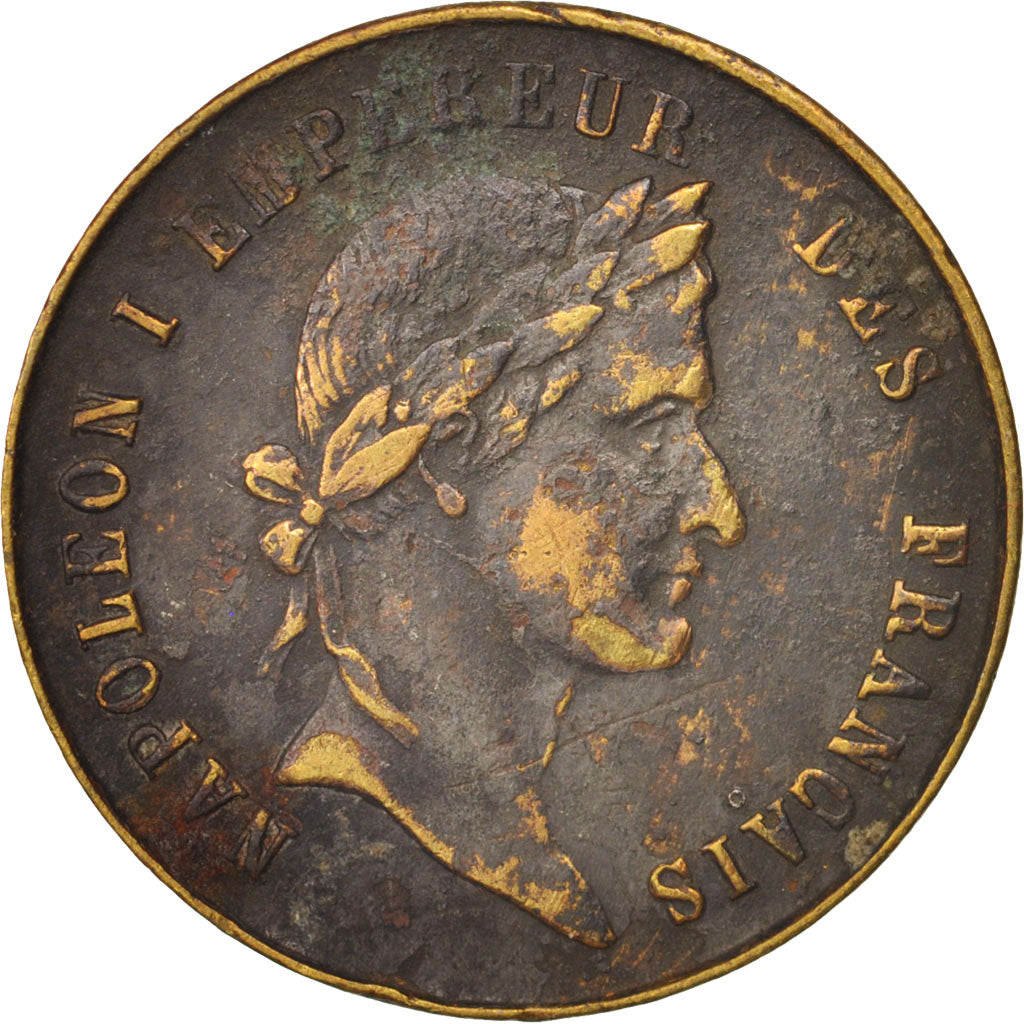France, Token, Napoléon Ier et Napoléon III, History, 1852, VF(30-35), Brass