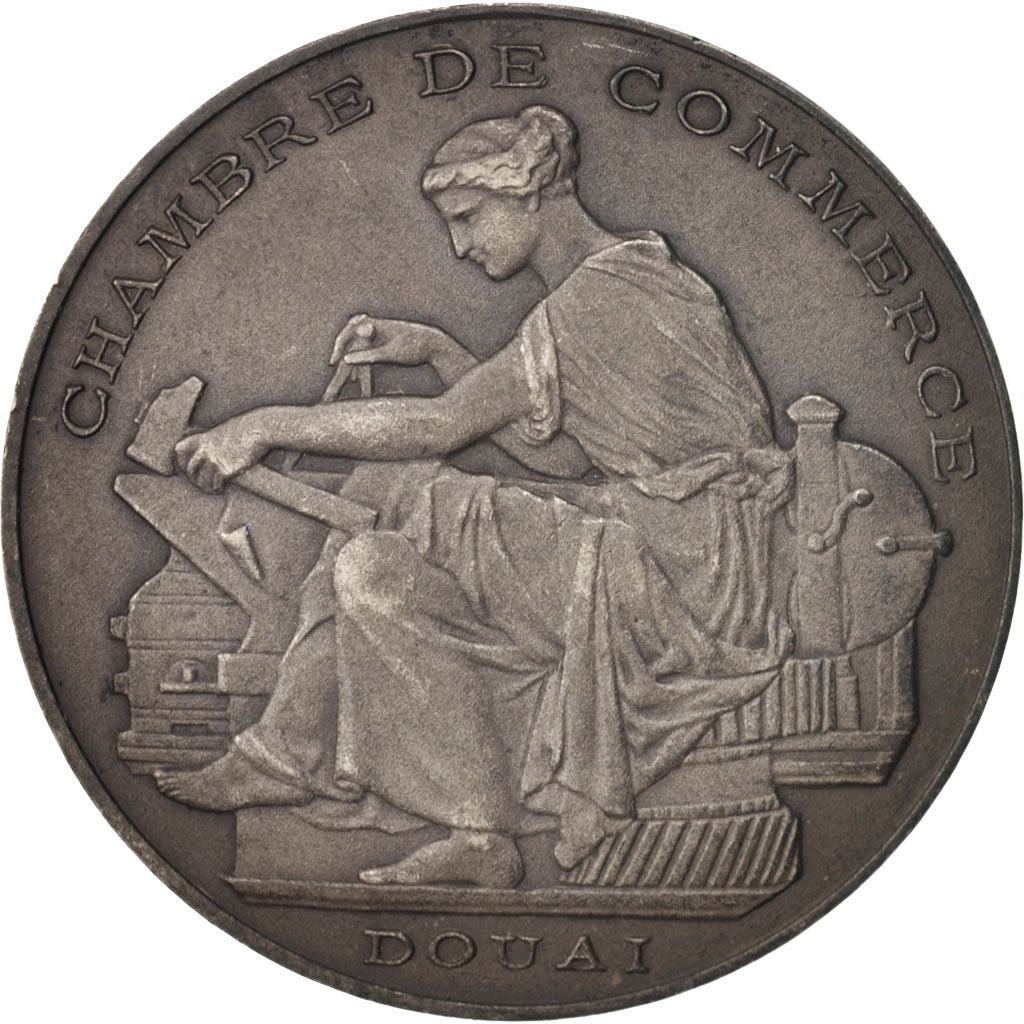 Frankrijk, Token, Chamber of Commerce, Chambre de commerce de Douai, XXth