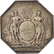 France, Token, Trades, Compagnie Générale Transatlantique, Dumarest, MS(63)