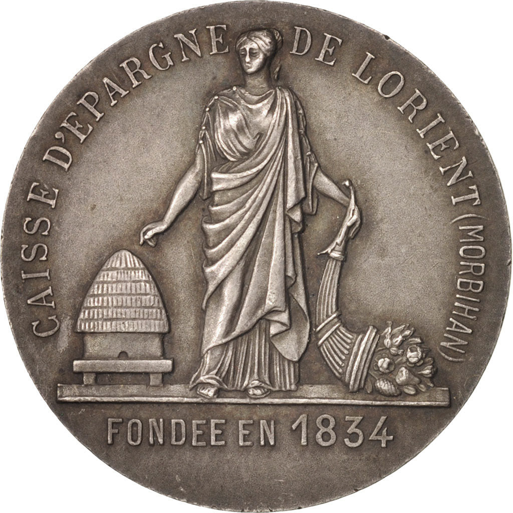 France, Jeton, Savings Bank, Caisse d'Épargne de Lorient, SUP, Argent