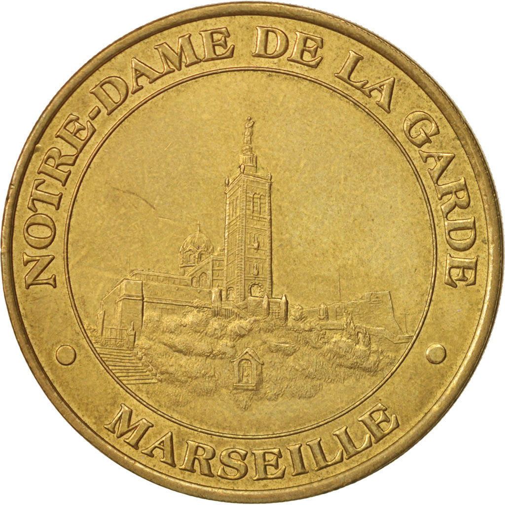 France, Token, Tourist Token, Notre-Dame de la Garde, 2000, AU(55-58)