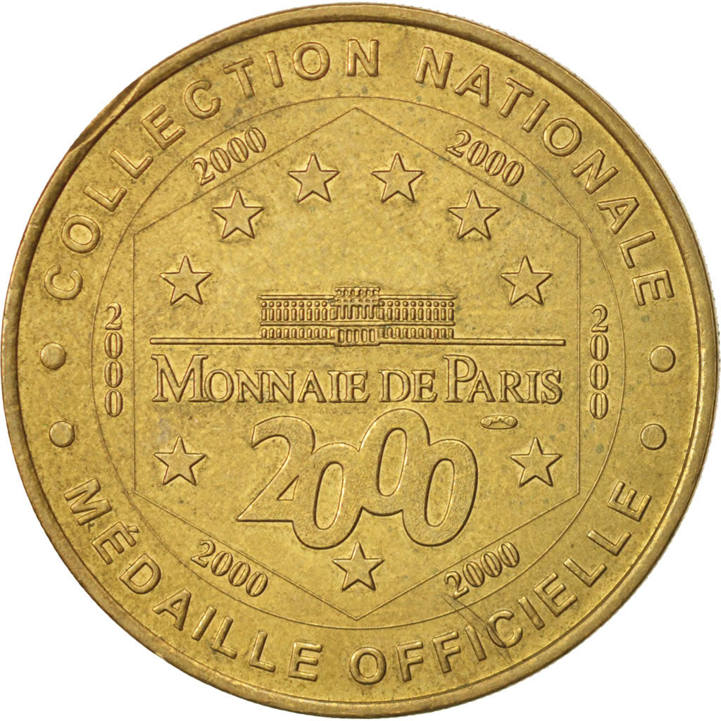 France, Token, Tourist Token, Notre-Dame de la Garde, 2000, AU(55-58)