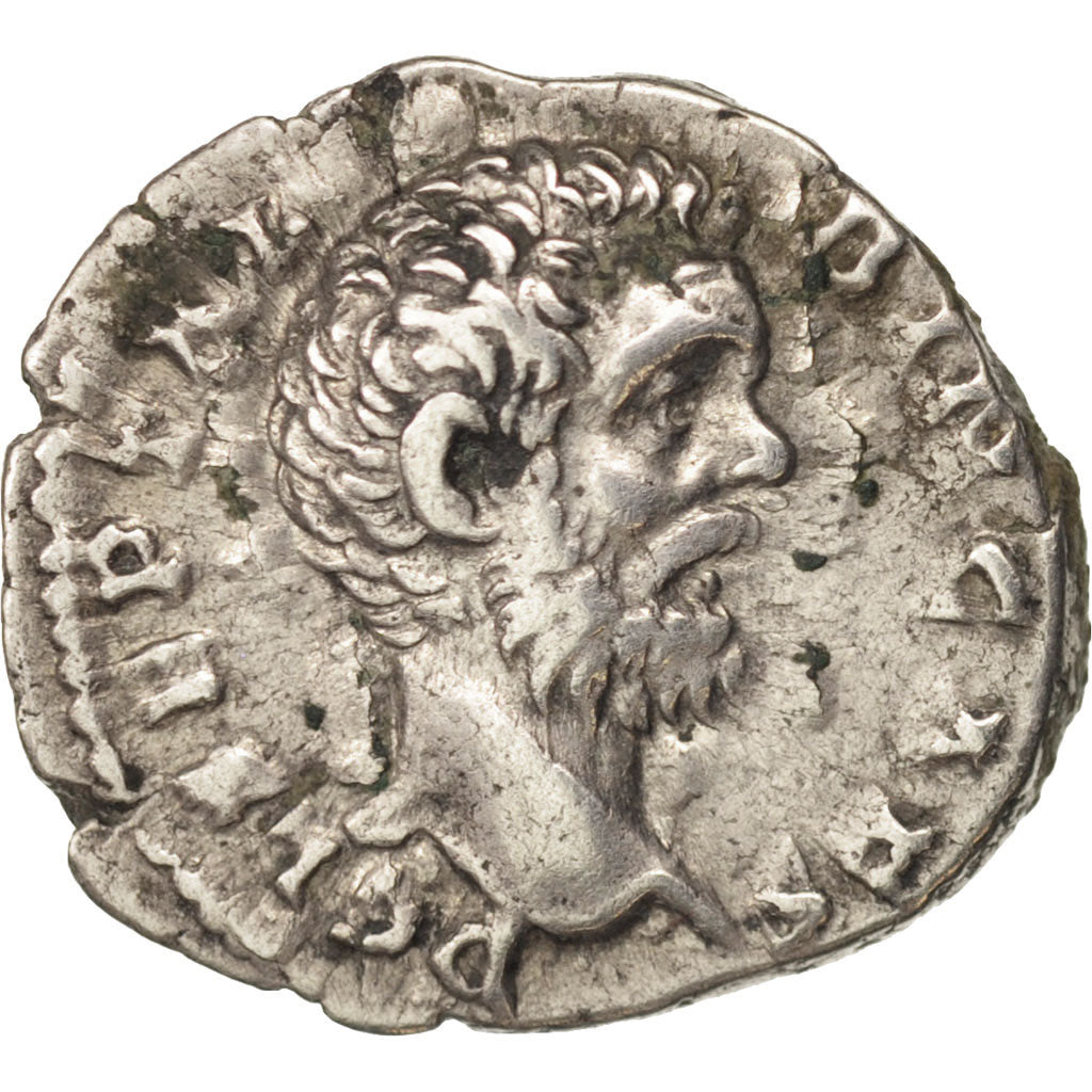 Moneta, Clodius Albinus, Denarius, 194-195, Roma, EF(40-45), Srebro