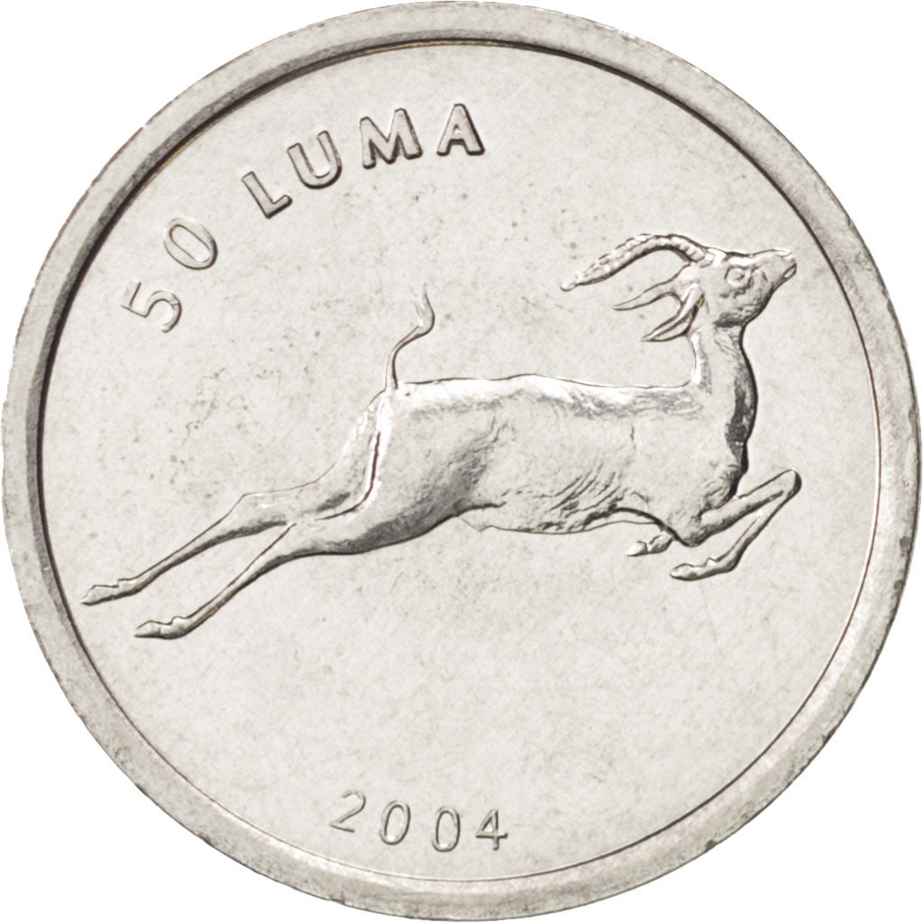 Nagorno-Karabakh, 50 Luma, 2004, MS(65-70), Aluminum, KM:7