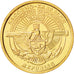 Nagorno-Karabakh, 5 Drams, 2004, MS(65-70), Brass, KM:11