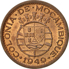 Coin, Mozambique, 20 Centavos, 1949, MS(65-70), Bronze, KM:75