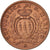 Coin, San Marino, 5 Centesimi, 1938, Rome, MS(65-70), Bronze, KM:12