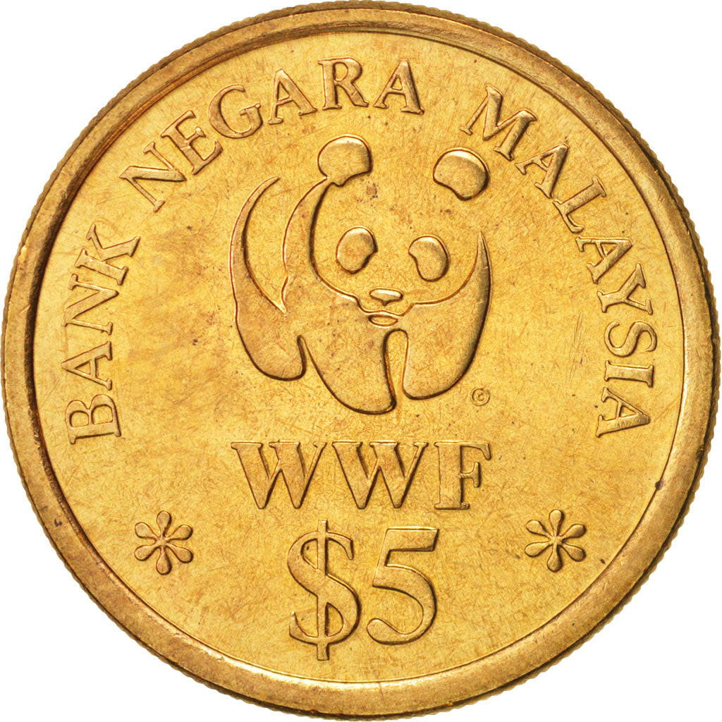 Malaysia, 5 Sen, 1992, MS(65-70), Copper-nickel, KM:50