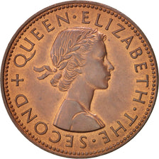 Monnaie, Nouvelle-Zélande, Elizabeth II, 1/2 Penny, 1964, FDC, Bronze, KM:23.2