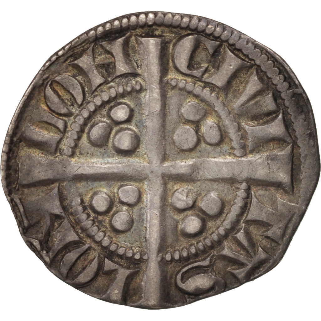 Coin, Great Britain, Penny, London, AU(50-53), Silver