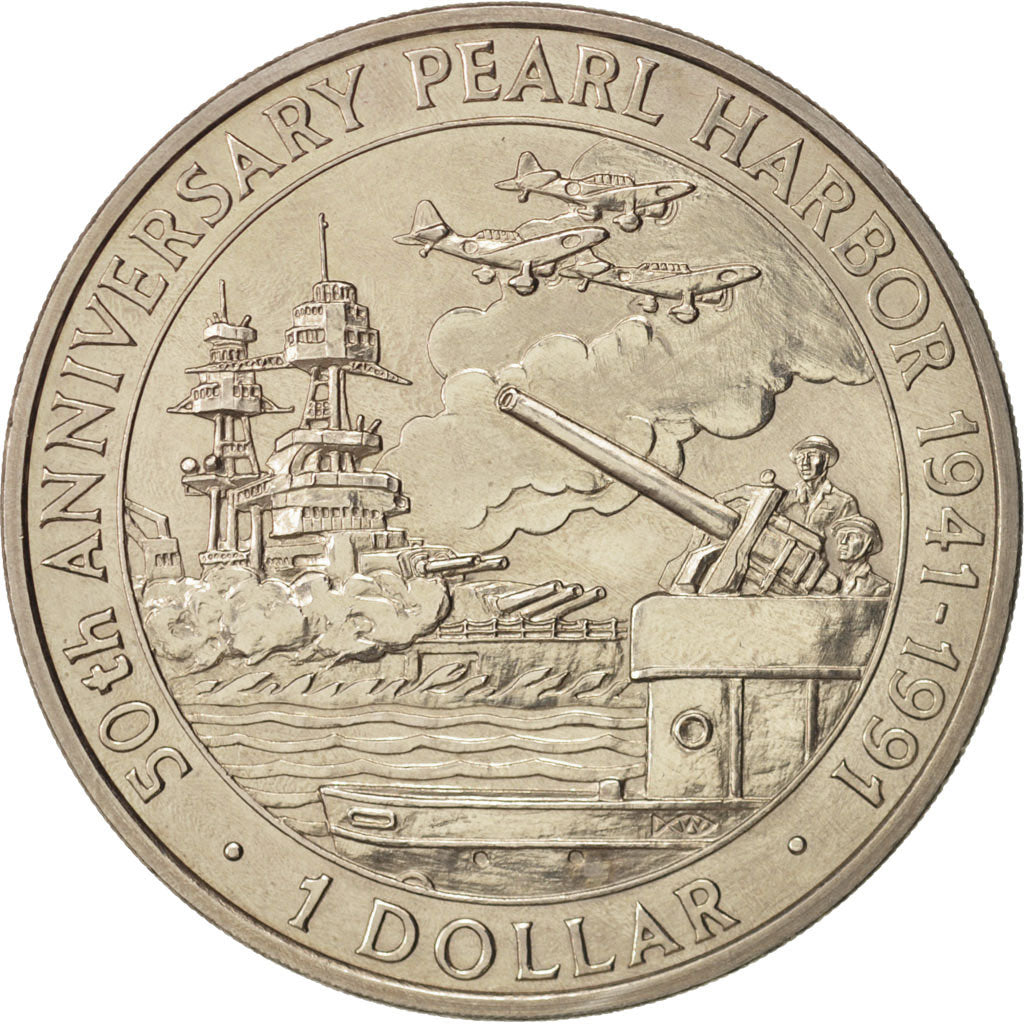 Coin, Solomon Islands, Dollar, 1991, MS(63), Copper-nickel, KM:30