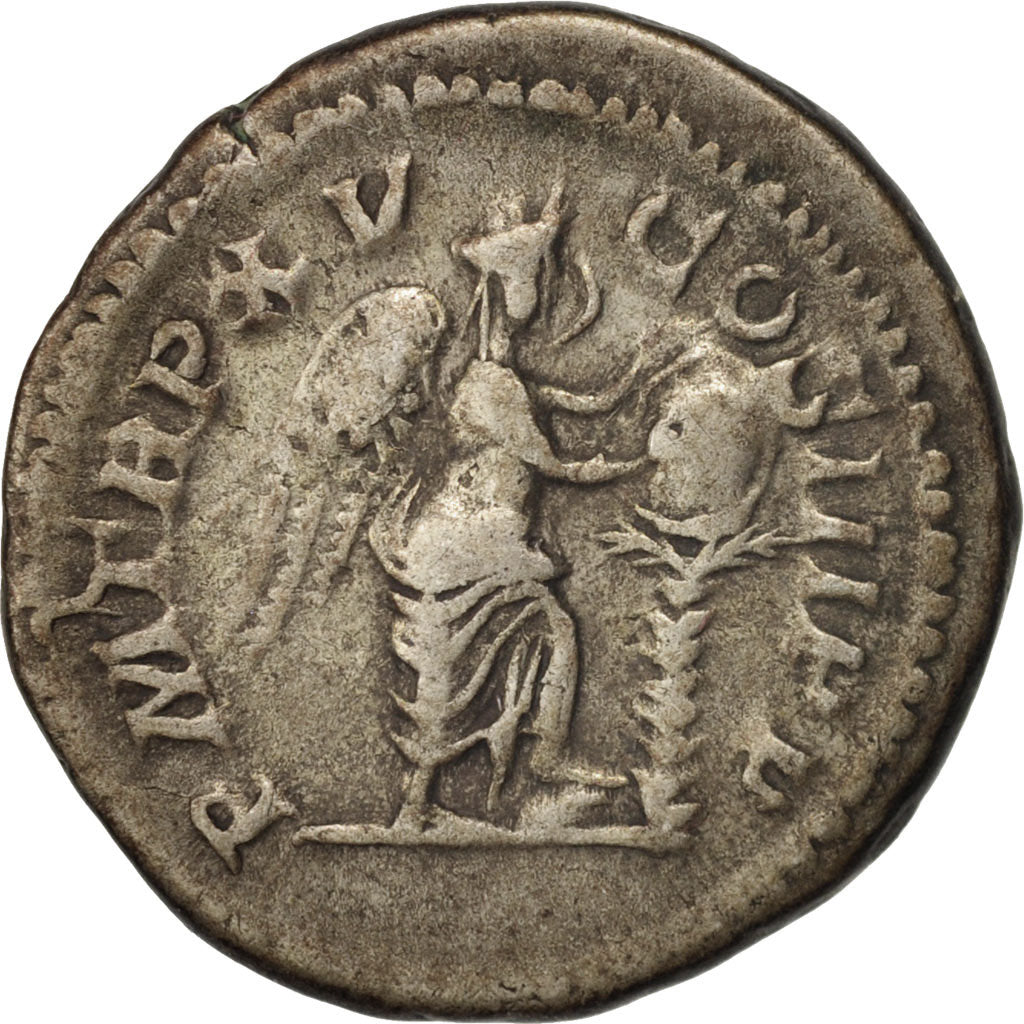 Moneta, Septimius Severus, Denarius, 207, Roma, BB+, Argento, RIC:211