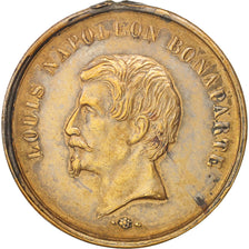 France, Jeton, Second Empire, Louis Napoléon Bonaparte, Empereur, 1852, TTB