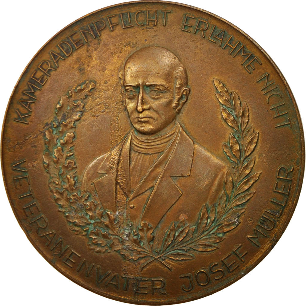 Germany, Medal, Reichenberg, Joseph Müller, History, XIXth Century, EF(40-45)