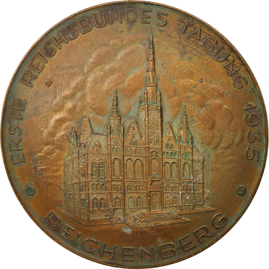 Germany, Medal, Reichenberg, Joseph Müller, History, XIXth Century, EF(40-45)