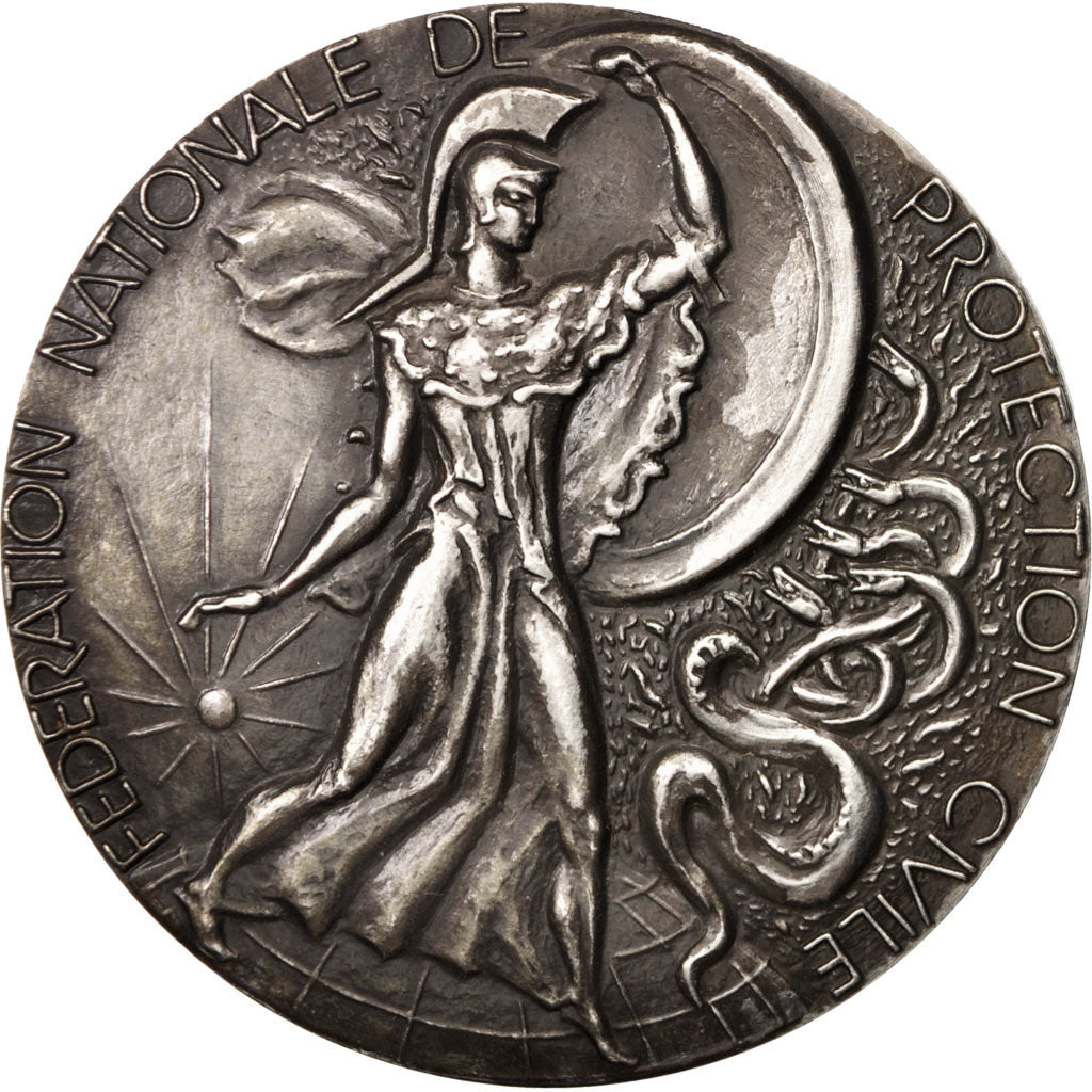 France, Medal, Fédération Nationale de Protection Civile, Politics, Society