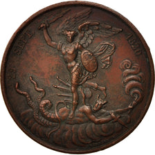 Francia, Medal, History, 1820, Gayrard, MBC+, Bronce