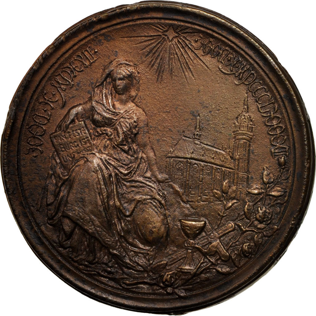 Alemania, Medal, Kaiser Wilhelm II, History, XIXth Century, MBC, Cobre