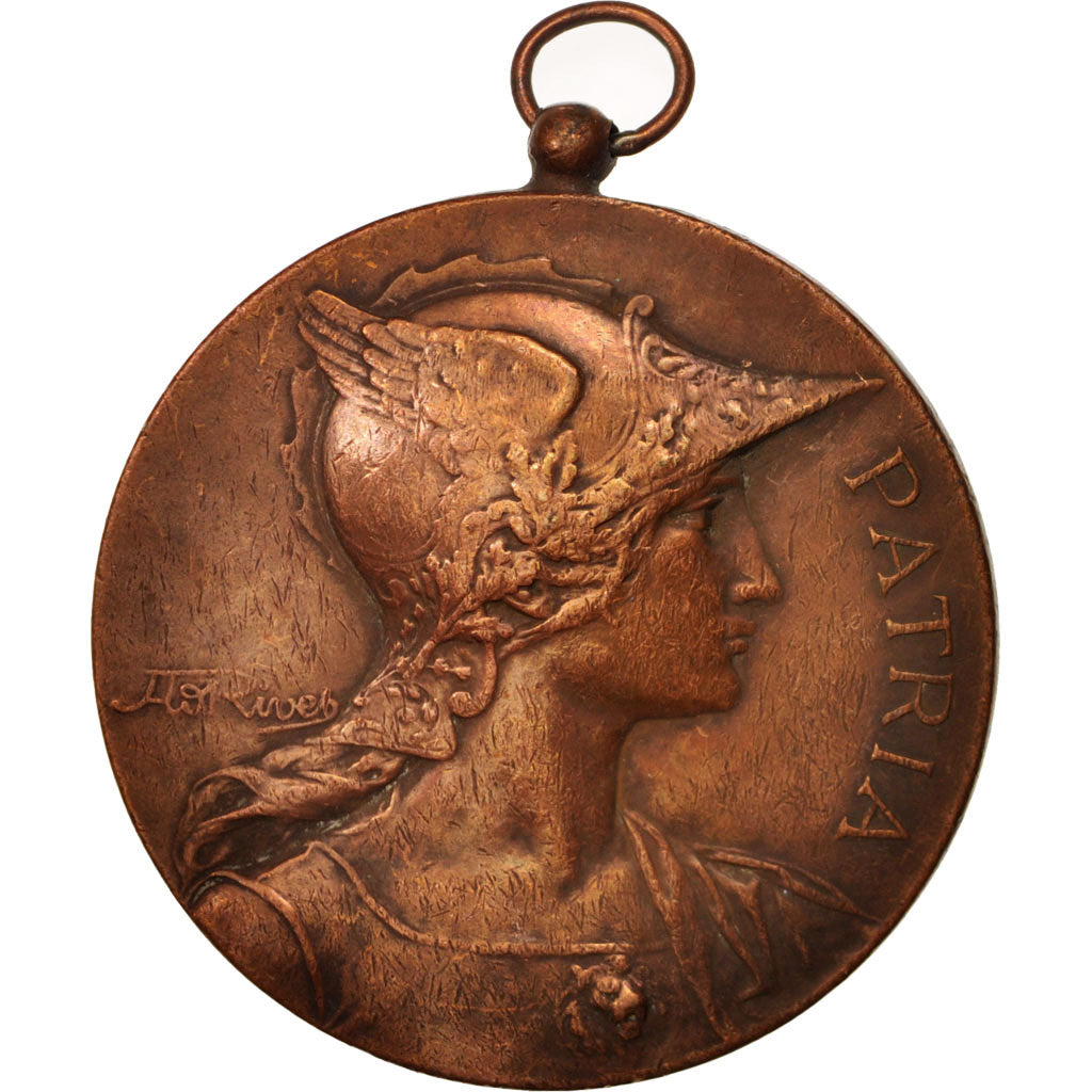 France, Medal, Manifestation en l'honneur du généralissime Saussier, History